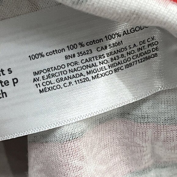 Carters‎ Pajamas Set Adult S 2 Piece Holiday Trees Christmas Snug Fit Cotton - Picture 5 of 11